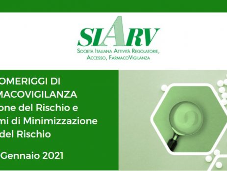 pomeriggi di farmacovigilanza